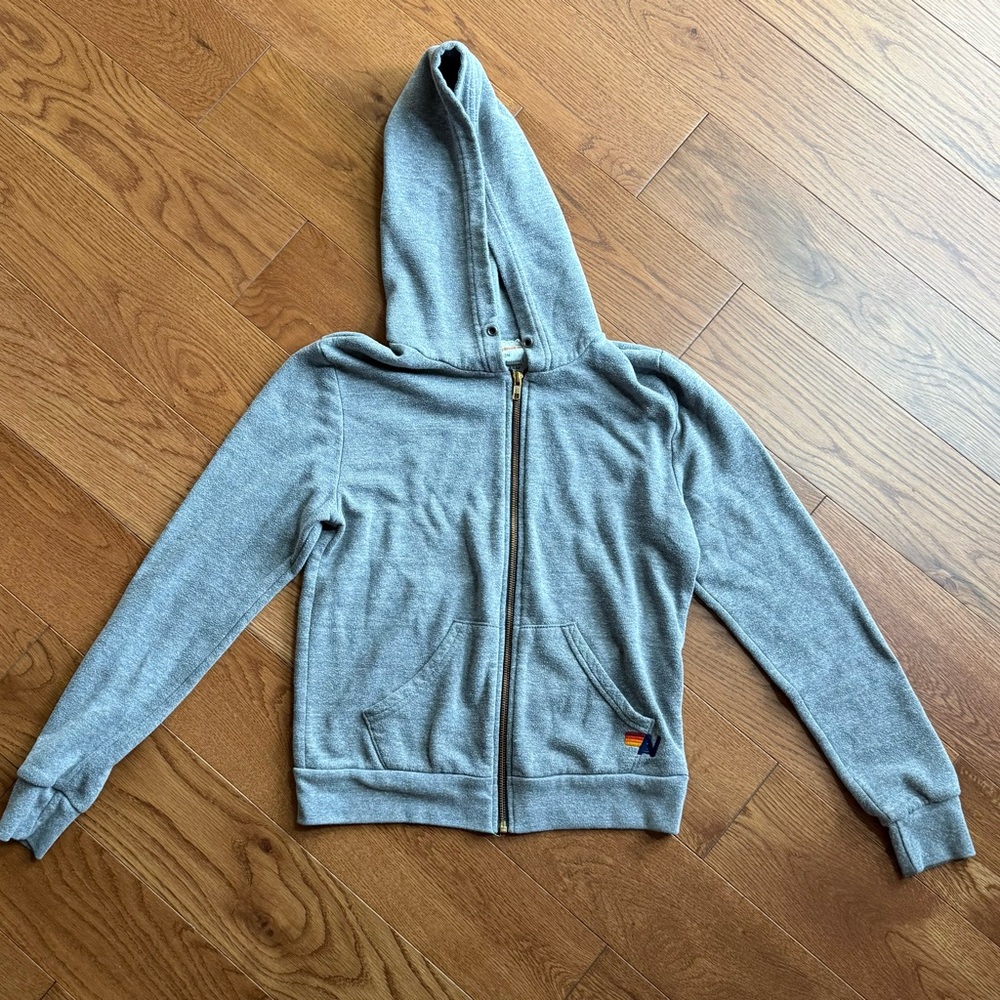 Aviator Nation Charcoal Hoodie